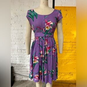Vintage Robbie Bee tropical dress